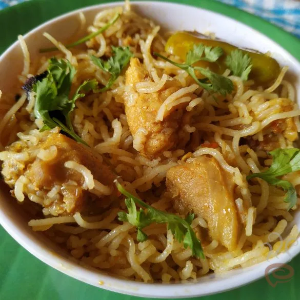 Idiyappam Chicken Biriyani