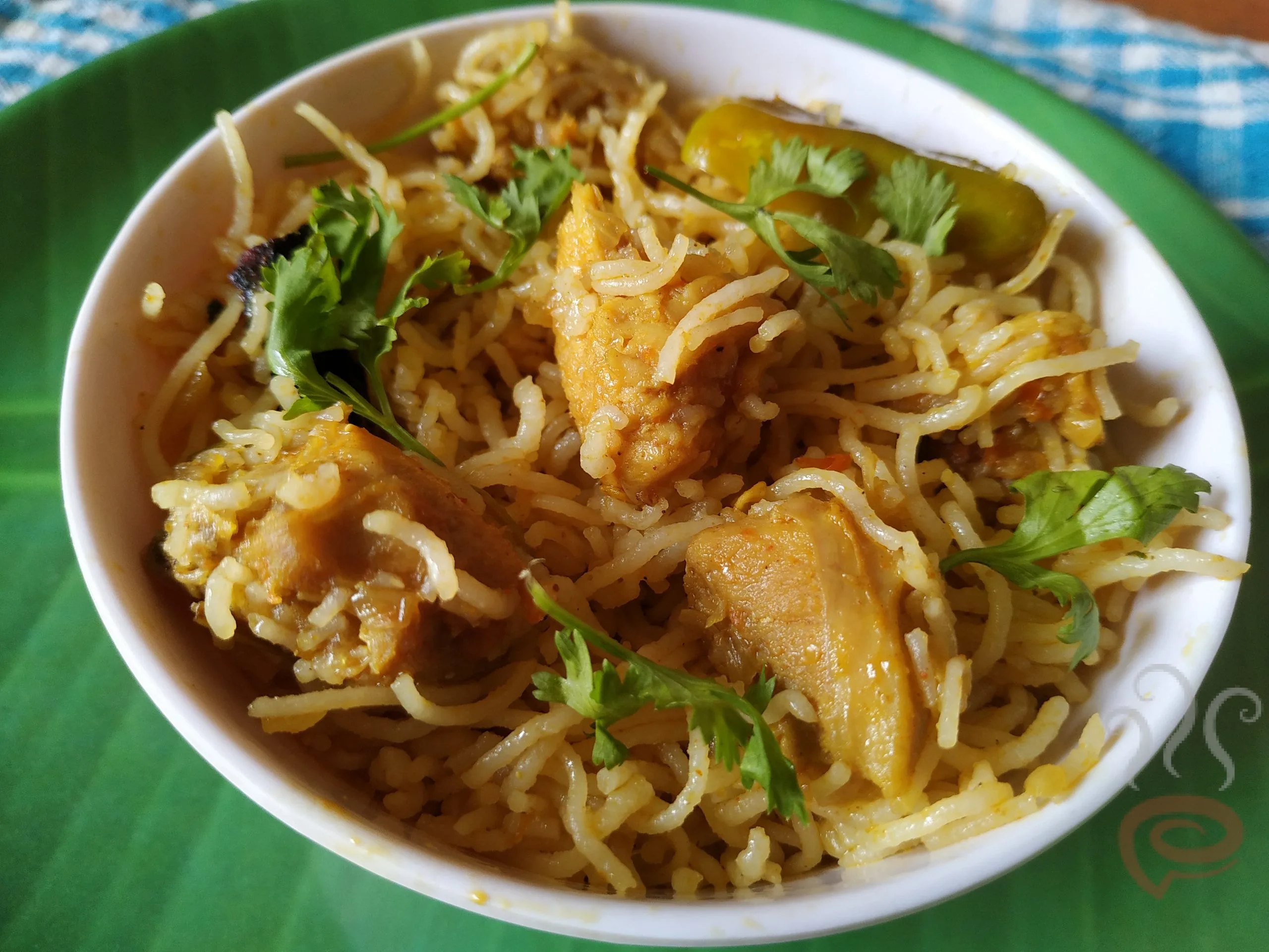 Idiyappam Chicken Biriyani