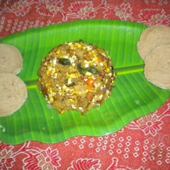 Bread Egg Uppuma