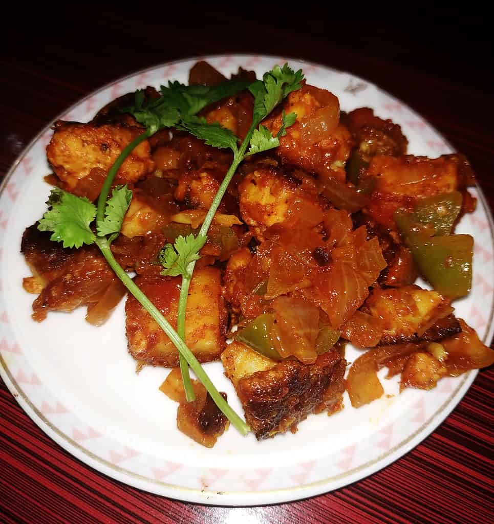 Dhaba Style Paneer Masala | Restaurant Style Paneer Dry Fry