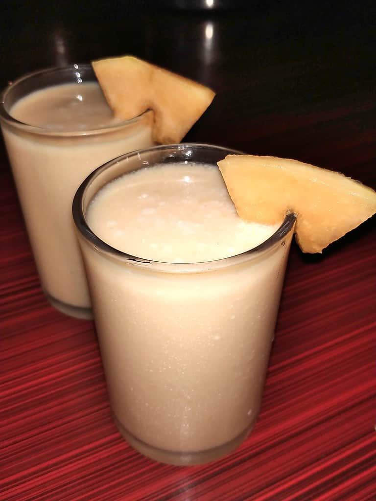 Musk Melon Milkshake | Cantaloupe Milkshake | Shamam Milkshake