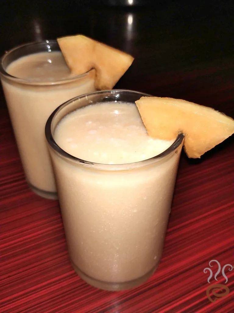 Musk Melon Milkshake | Cantaloupe Milkshake | Shamam Milkshake