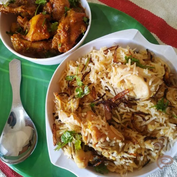 Yakhni Chicken Pulao