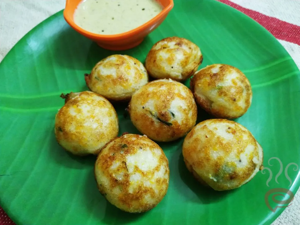 Corn Paniyaram