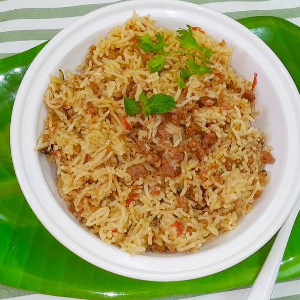 Mutton Kheema Biriyani