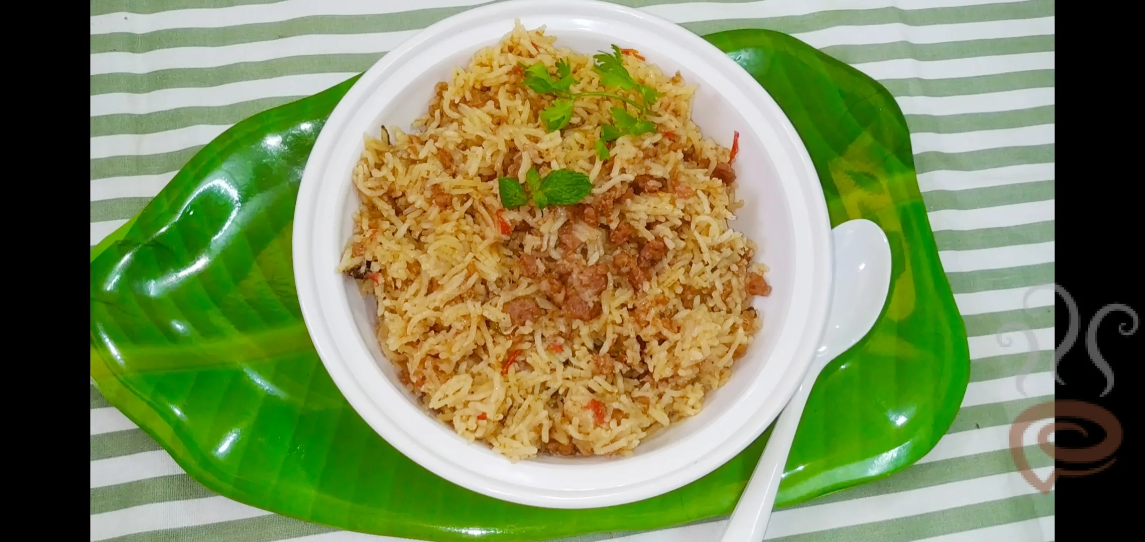 Mutton Kheema Biriyani with Video