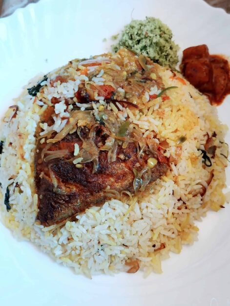 Thalassery Fish Dum Biriyani | Thalassery Meen Biriyani