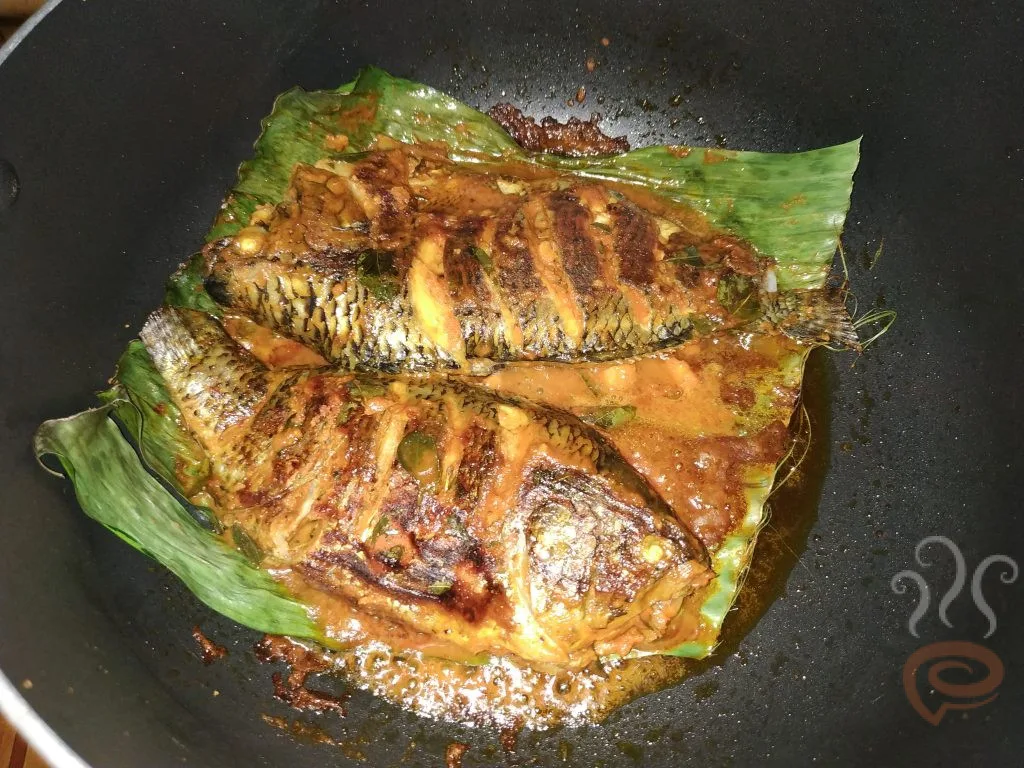 South Indian Fish Fry | Fish Fry in Banana Leaf