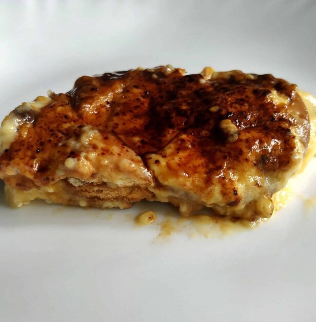 Custard Biscuit Pudding