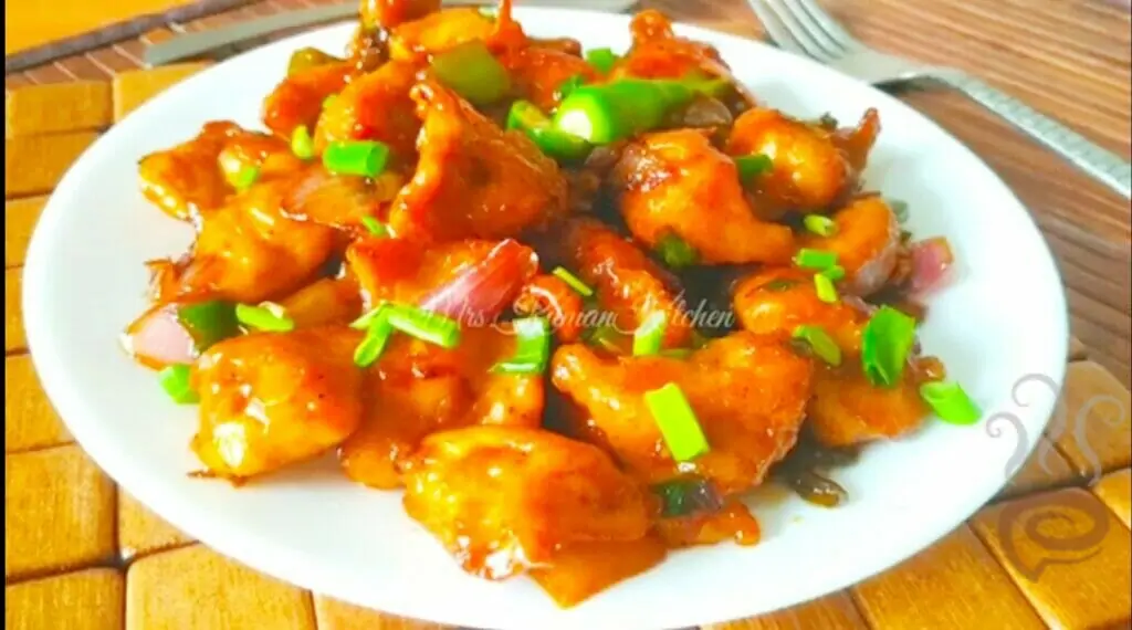 Chinese Restaurant Style Chilli Chicken With Video