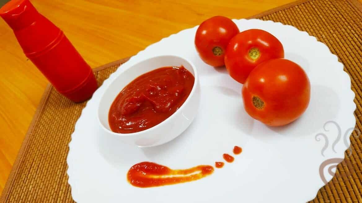 Homemade Tomato Ketchup With Video