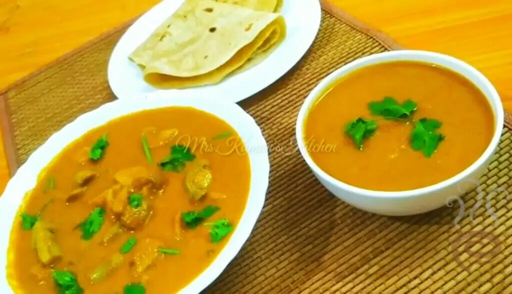 Base Gravy Restaurant Style For Mushroom Masala With Video