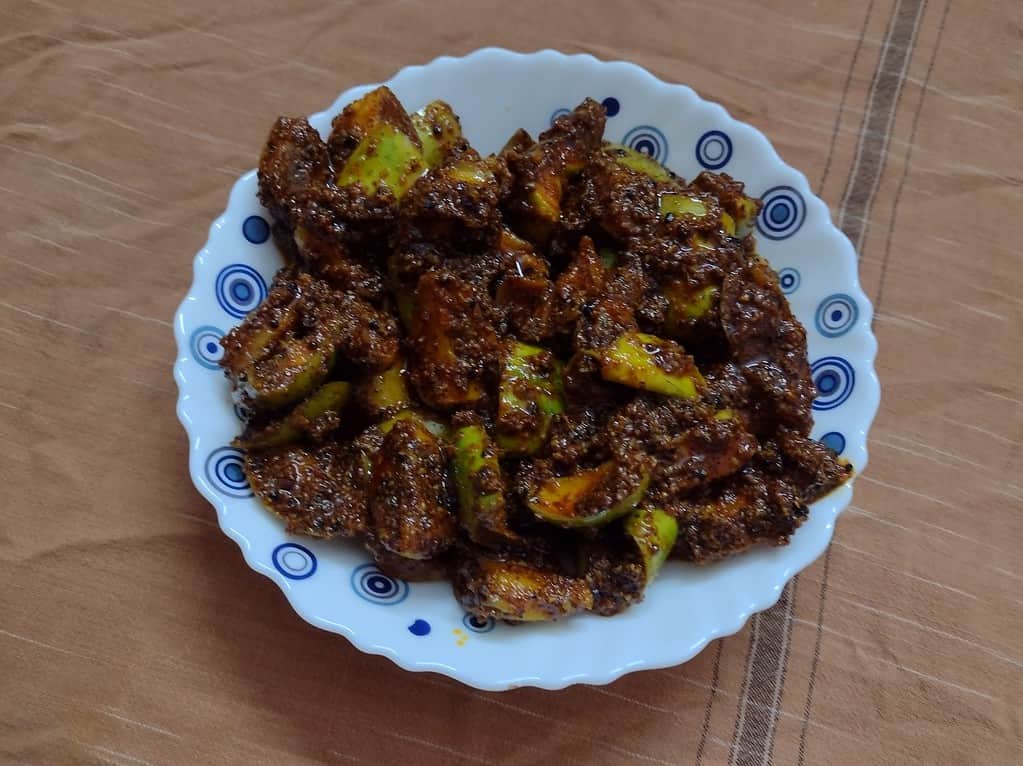 North Indian Style Mango Pickle