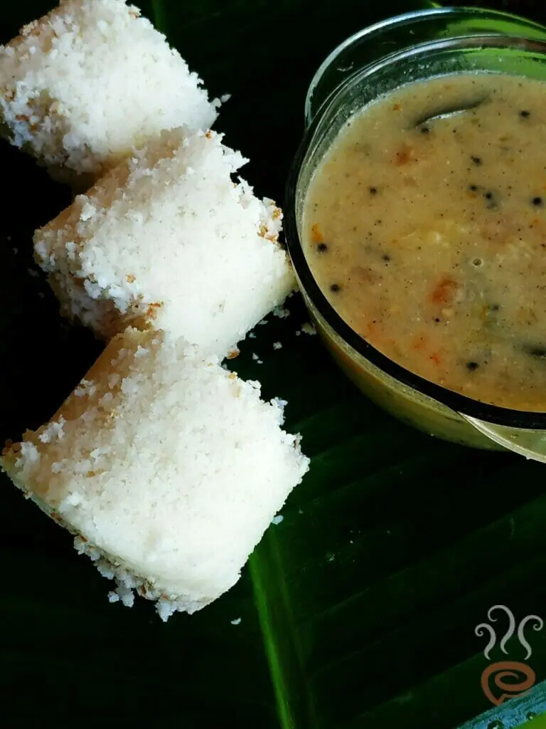 Cooked Rice Puttu | Soft Puttu Using Frozen Cooked Rice