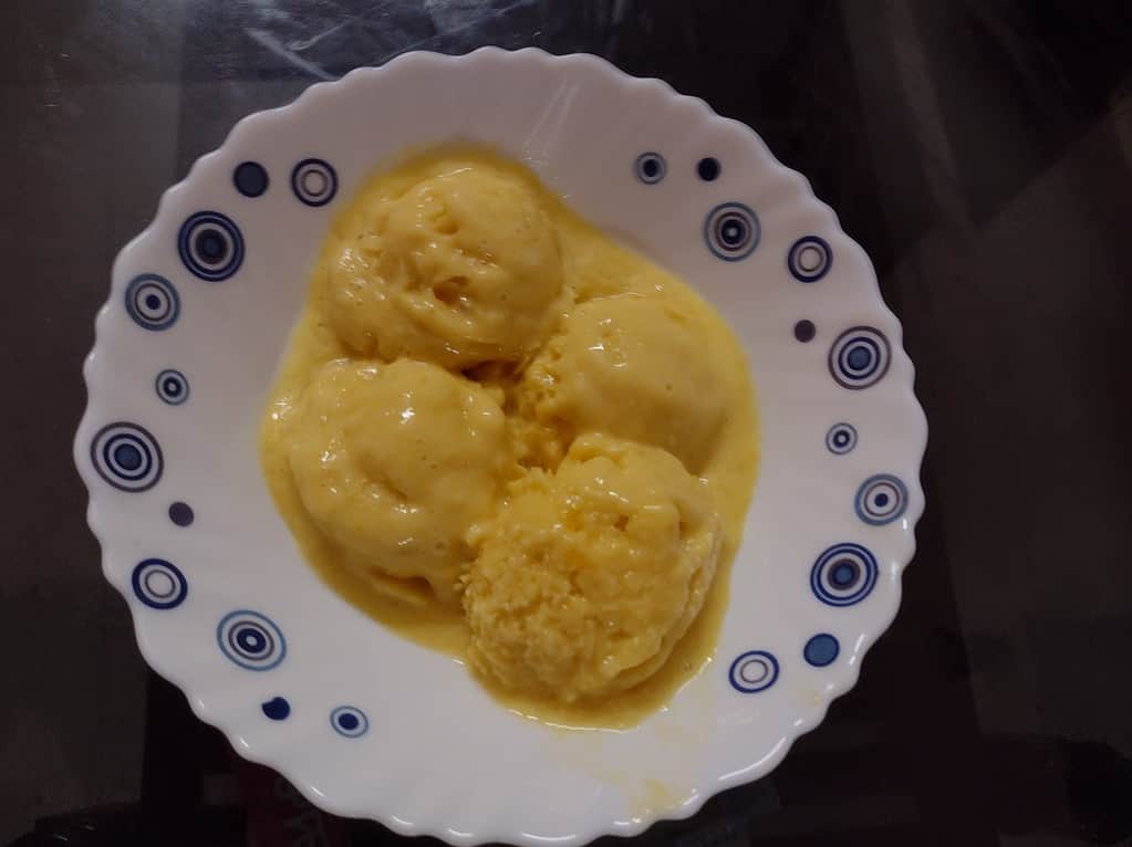 Mango Ice Cream