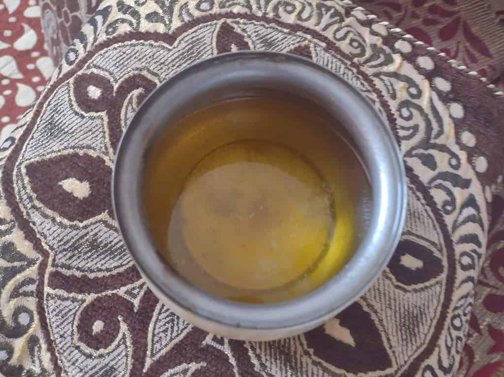 Home Made Ghee From Cream