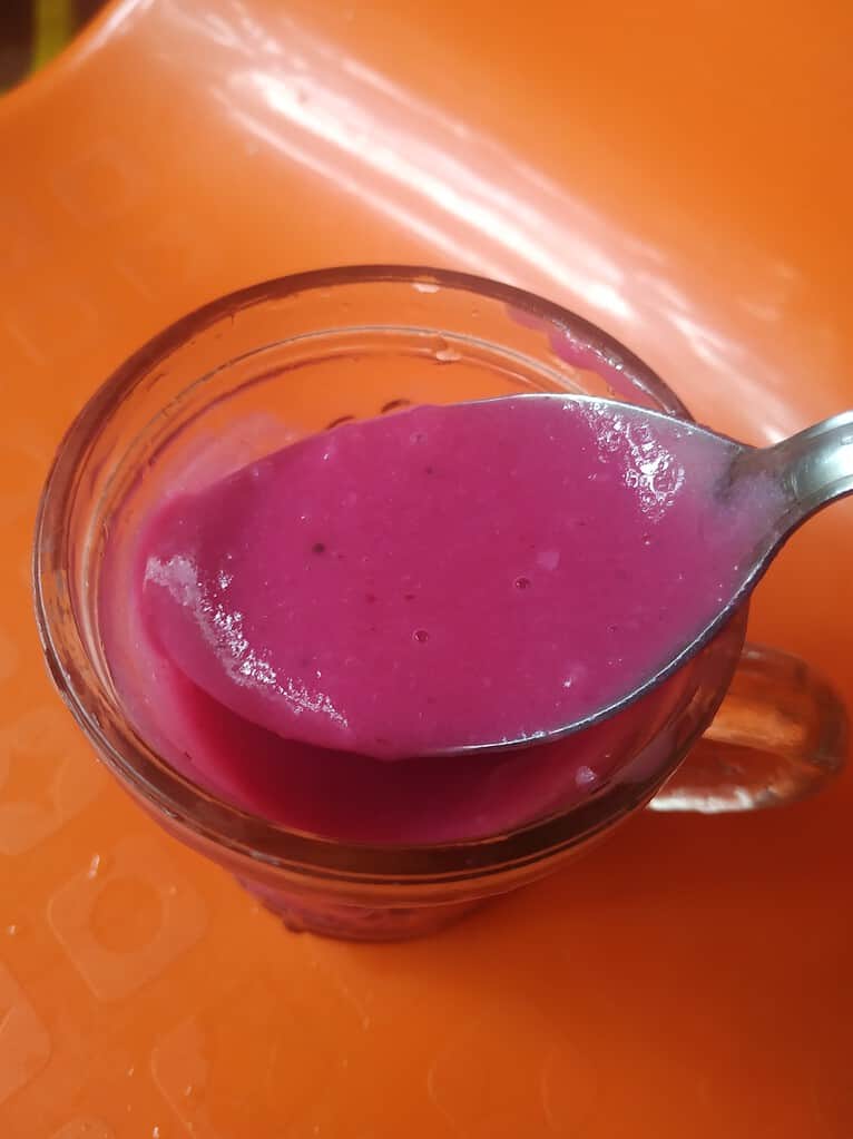 Beetroot and Banana Puree | Baby Food For 8+ Month Baby