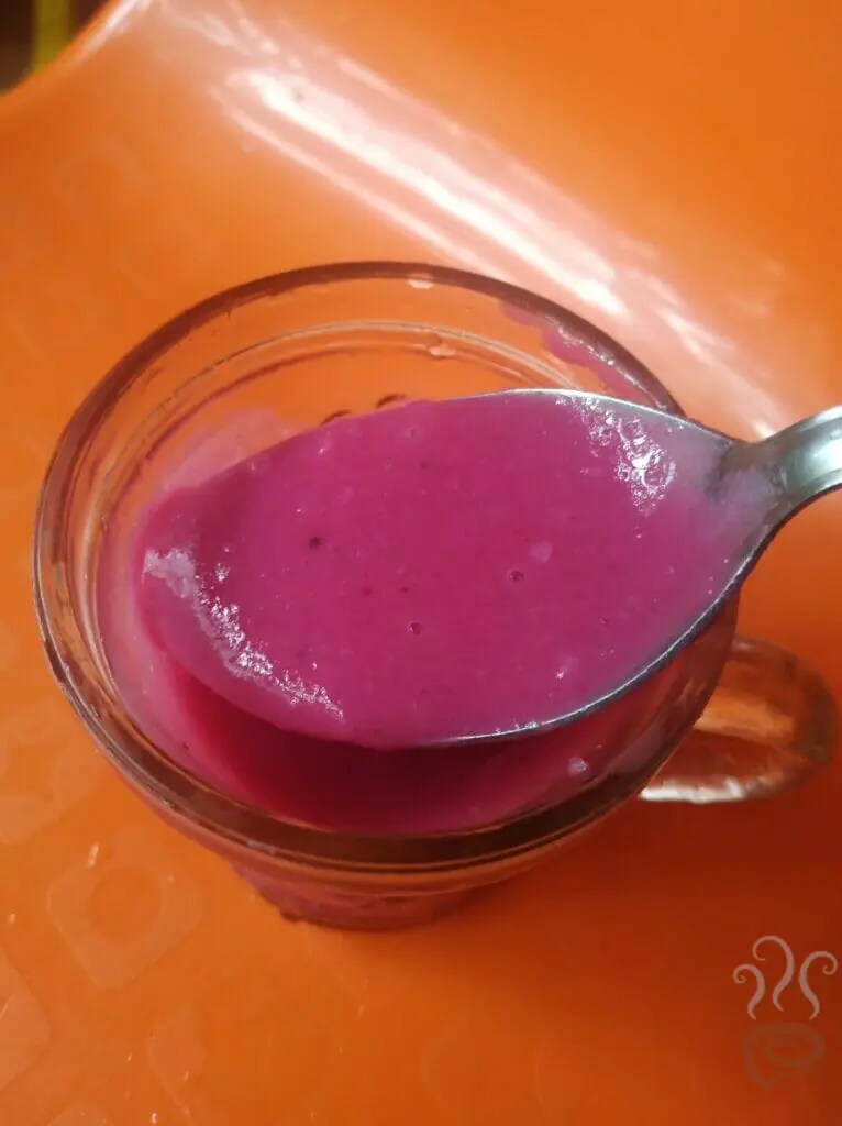 Beetroot and Banana Puree | Baby Food For 8+ Month Baby