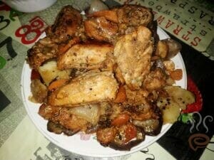 Pan Grilled Chicken With Vegetables – pachakam.com