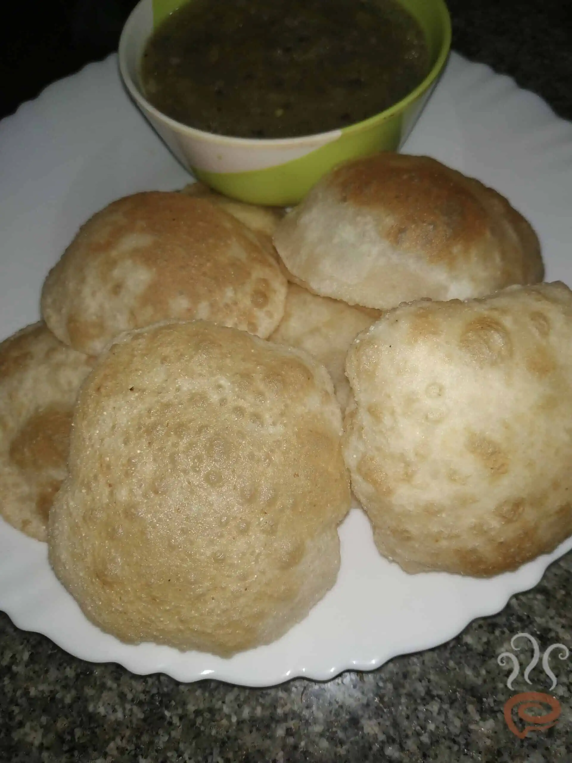 Rava Poori | Semolina Poori