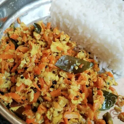 Carrot Egg Thoran