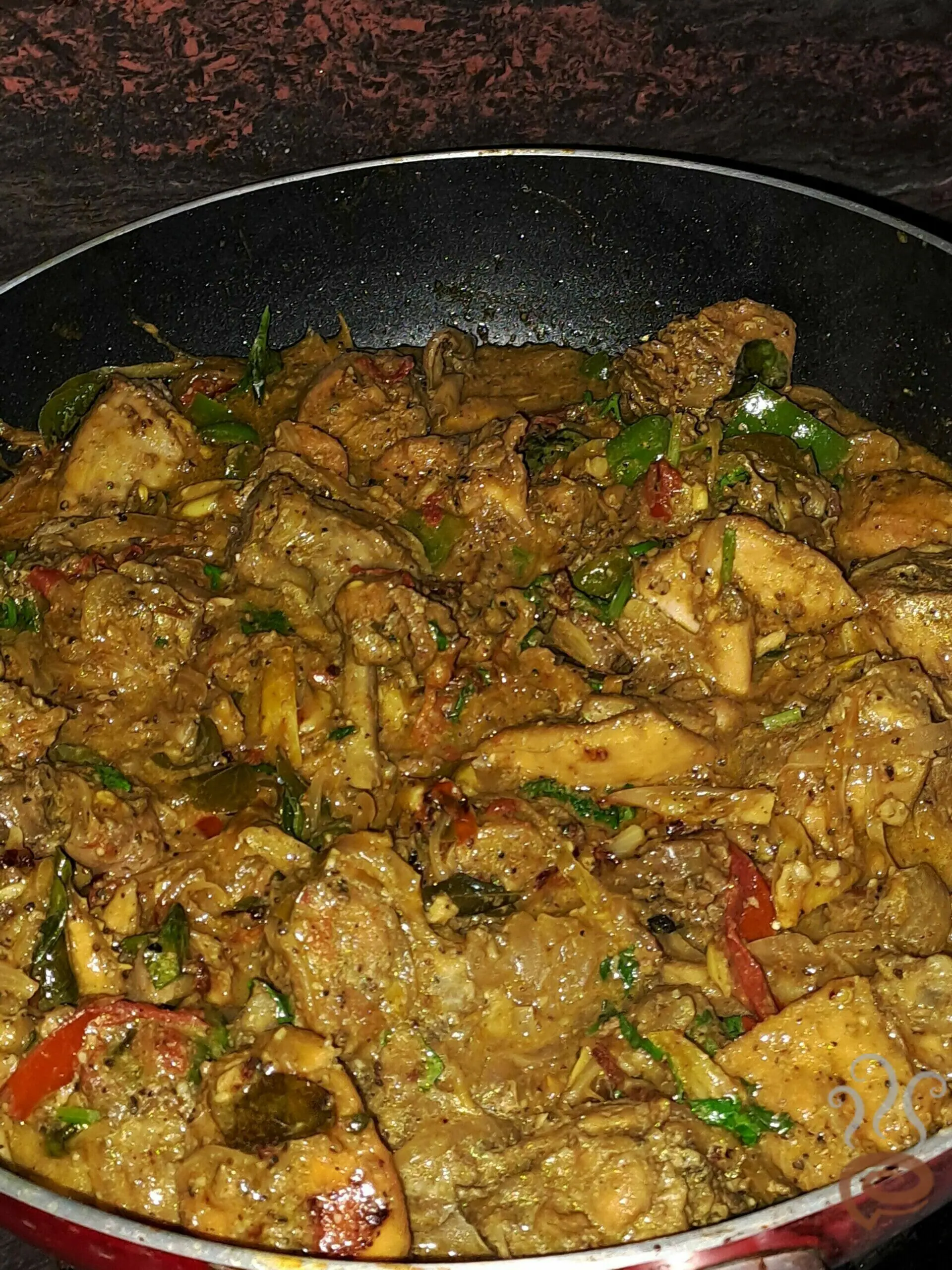 Restaurant Style Pepper Chicken