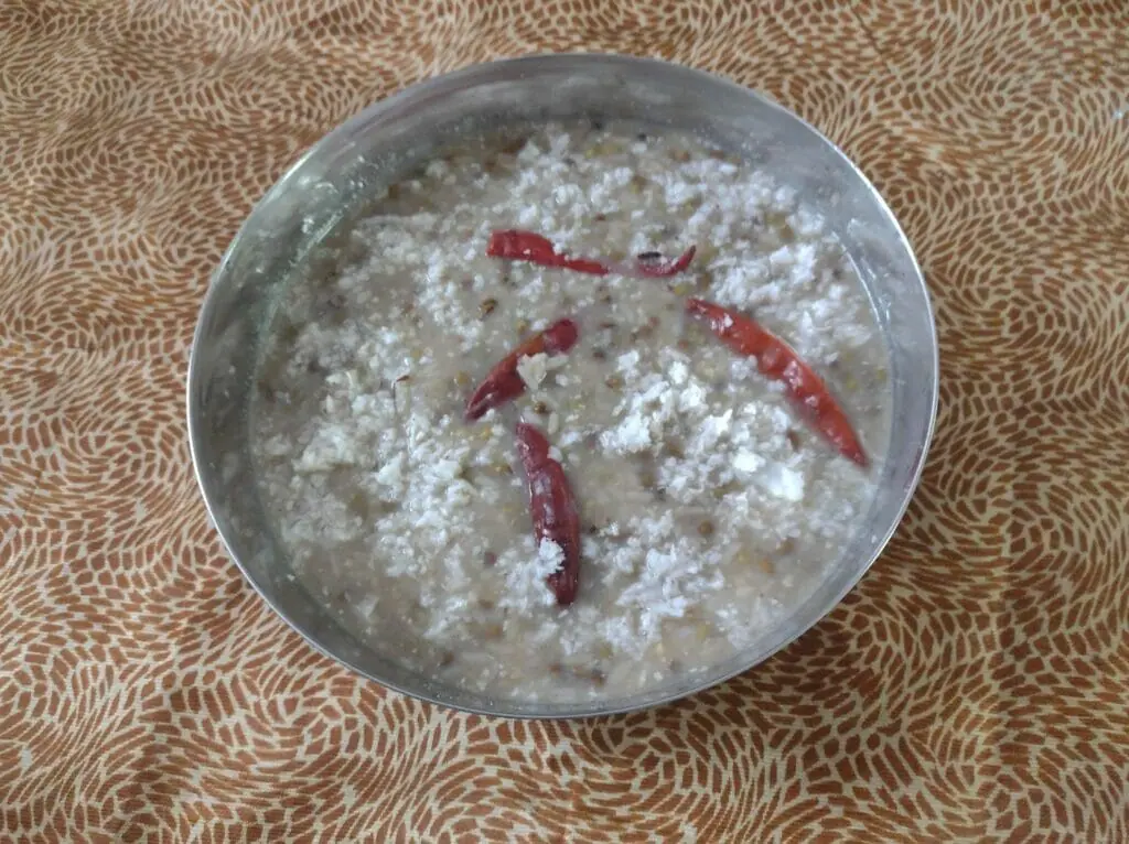 Cherupayar Kanji | Green Gram Gruel