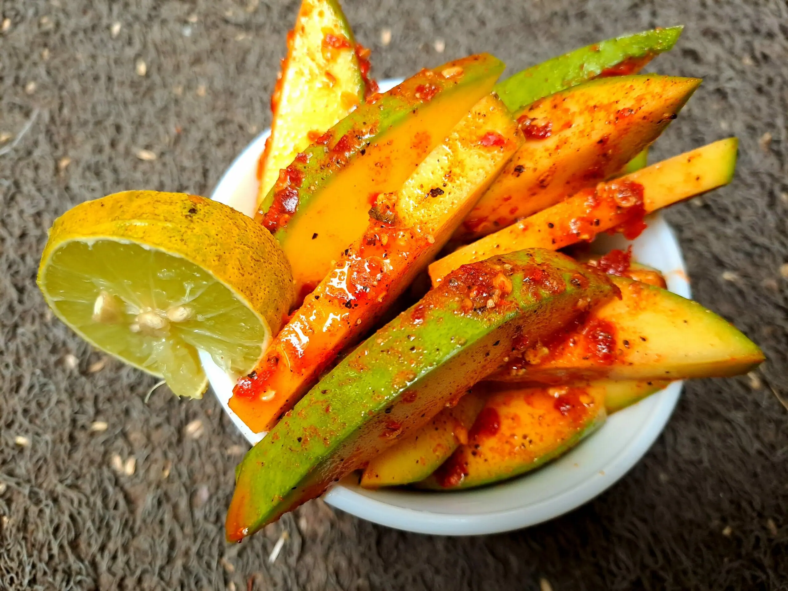 Spicy Raw Mango Salad