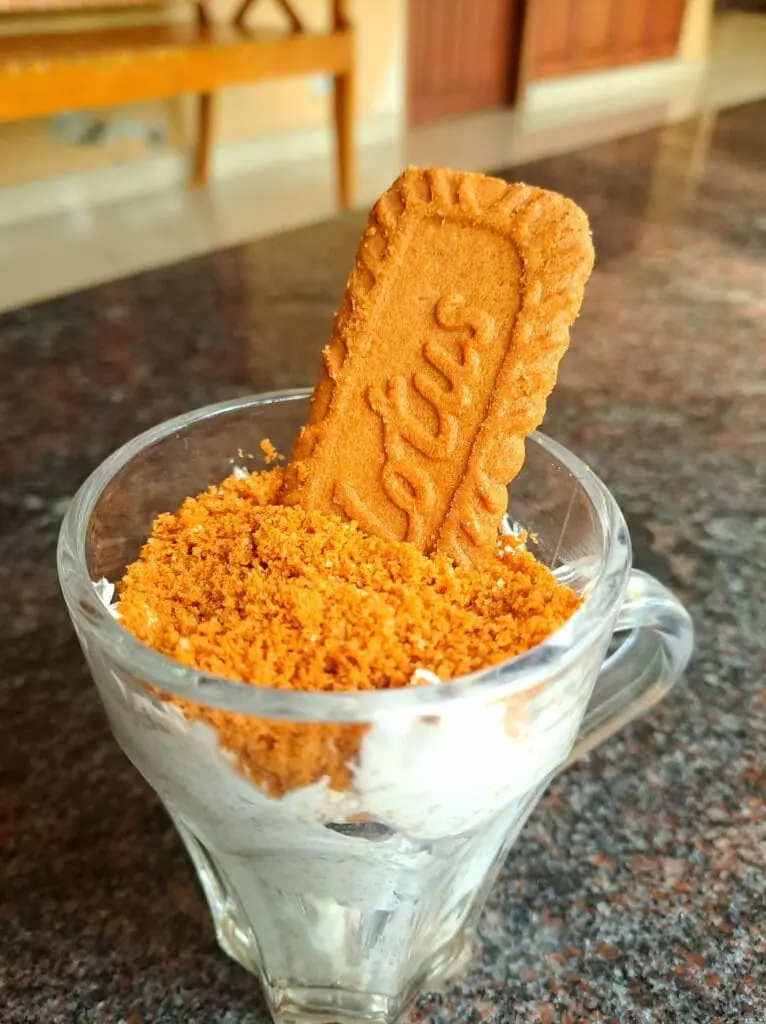 No Bake Biscoff Dessert