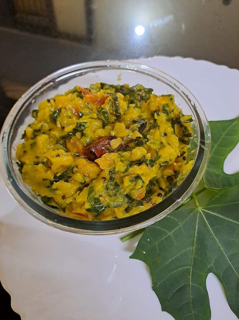Tree Spinach Curry | Chaya Cheera Curry